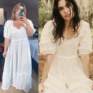 DÔEN | NWT 100% Cotton Eyelet Lace Vienna Dress Size: 2X